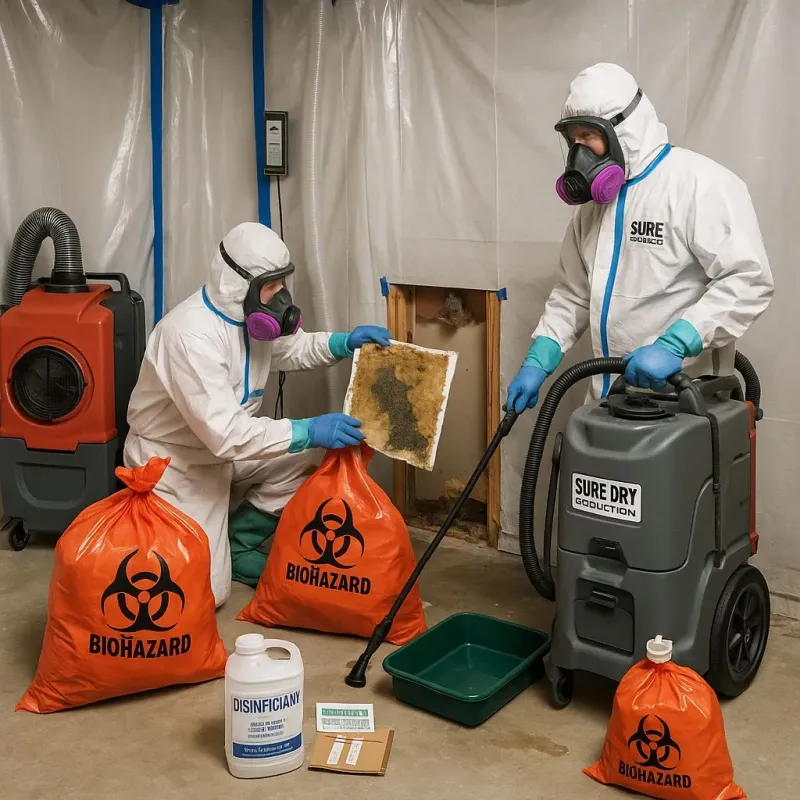 Contaminated Water Handling Protocols process in Jamestown, TN