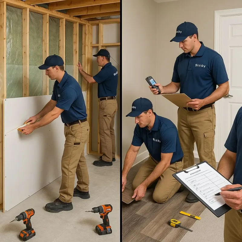 Repairs and Reconstruction process in Jamestown, TN
