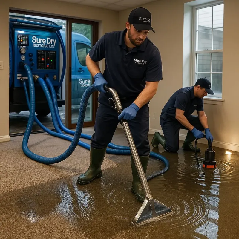 Water Extraction and Removal process in Jamestown, TN
